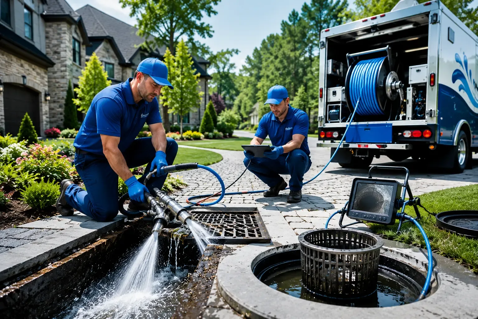 Local outdoor drain cleaning professionals in Wilmington, MA